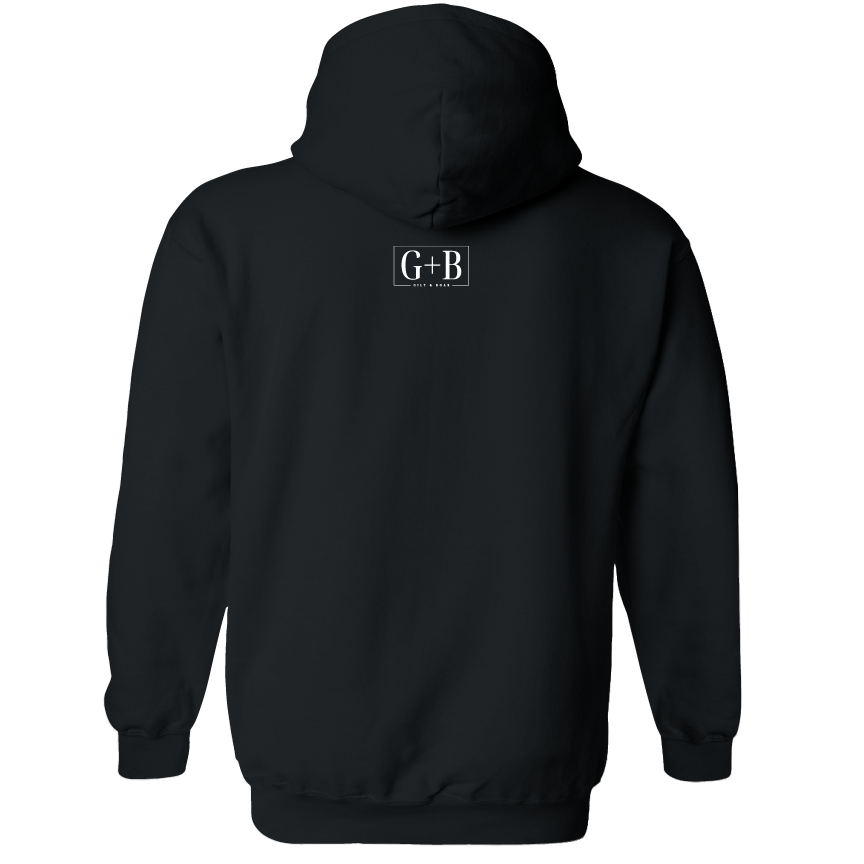 Black Boar Long Sleeve Hoodie